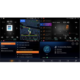 Штатная магнитола VAYCAR 10V4D 4/64 ГБ 1DIN для Hyundai Santa Fe 2018+ на Android 10.0