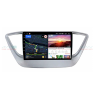 Штатная магнитола VAYCAR 09V6 6/128 ГБ для Hyundai Solaris II 2017-2020 на Android 10.0