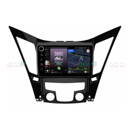 Штатная магнитола VAYCAR 09V4R 4/64 ГБ крутилки для Hyundai Sonata VI (YF) 2009-2014 на Android 10.0