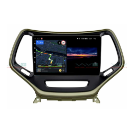 Штатная магнитола VAYCAR 10V3 3/32 ГБ для Jeep Cherokee IV (WK2) 2013-2017 на Android 10.0