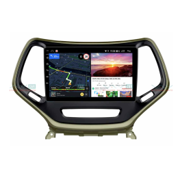 Штатная магнитола VAYCAR 10V6 6/128 ГБ для Jeep Cherokee IV (WK2) 2013-2017 на Android 10.0
