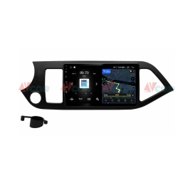Штатная магнитола VAYCAR 09V4 4/64 ГБ для Kia Picanto II 2011-2016 на Android 10.0