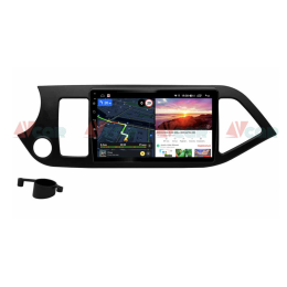 Штатная магнитола VAYCAR 09V6 6/128 ГБ для Kia Picanto II 2011-2016 на Android 10.0