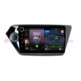 Штатная магнитола VAYCAR 09V4R 4/64 ГБ крутилки для Kia Rio III 2011-2017 на Android 10.0