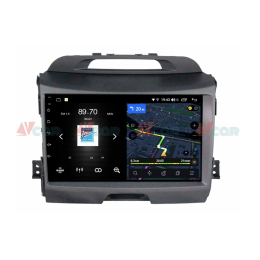 Штатная магнитола VAYCAR 09V4 4/64 ГБ для KIA Sportage III 2010-2016 на Android 10.0