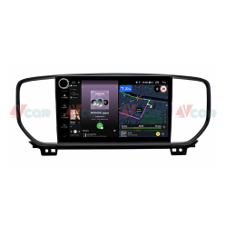 Штатная магнитола VAYCAR 09V4R 4/64 ГБ крутилки для KIA Sportage IV 2018-2022 на Android 10.0