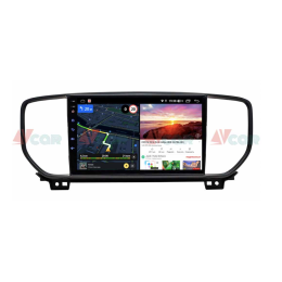 Штатная магнитола VAYCAR 09V6 6/128 ГБ для KIA Sportage IV 2018-2022 на Android 10.0