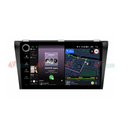 Штатная магнитола VAYCAR 09V4R 4/64 ГБ крутилки для Mazda 3 2003 - 2009 на Android 10.0