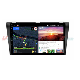 Штатная магнитола VAYCAR 09V6 6/128 ГБ для Mazda 3 2003 - 2009 на Android 10.0