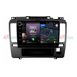 Штатная магнитола VAYCAR 09V4R 4/64 ГБ крутилки для Nissan Tiida I 2004-2014 на Android 10.0