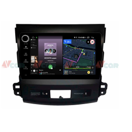 Штатная магнитола VAYCAR 09V4R 4/64 ГБ крутилки для Peugeot 4007 2007-2012 на Android 10.0