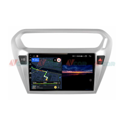 Штатная магнитола VAYCAR 09V3 3/32 ГБ для Peugeot 301 I 2012-2018 на Android 10.0