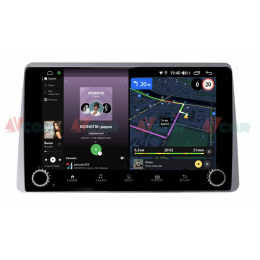 Штатная магнитола VAYCAR 10V4R 4/64 ГБ крутилки для Renault Duster 2020+ на Android 10.0