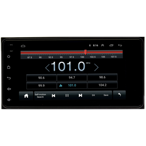 Штатная магнитола VW универсальная Wide Media LC9001-ON-2/32 на Android 8.0
