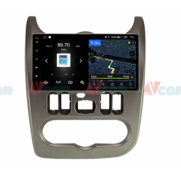 Штатная магнитола VAYCAR 09V4 4/64 ГБ для Renault Logan 2010-2013, Sandero I 2009-2014 на Android 10.0