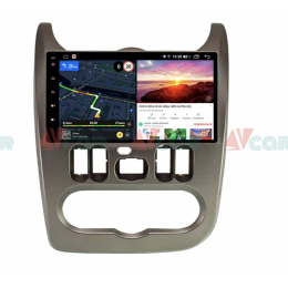 Штатная магнитола VAYCAR 09V6 6/128 ГБ для Renault Logan 2010-2013, Sandero I 2009-2014 на Android 10.0
