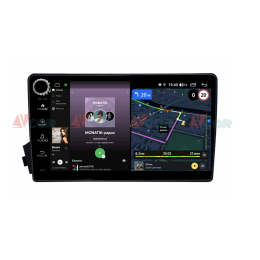 Штатная магнитола VAYCAR 09V4R 4/64 ГБ крутилки для Ssang Yong Kyron 2005-2015 на Android 10.0