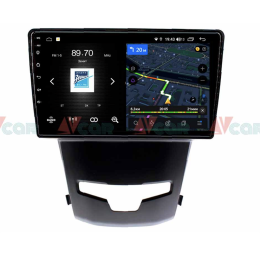 Штатная магнитола VAYCAR 09V4D 4/64 ГБ 1DIN для Ssang Yong Actyon II 2013-2022 на Android 10.0