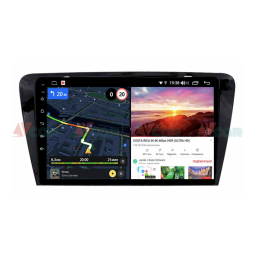 Штатная магнитола VAYCAR 10V6 6/128 ГБ для Skoda Octavia III (A7) 2013-2018 на Android 10.0