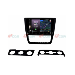Штатная магнитола VAYCAR 10V4R 4/64 ГБ крутилки для Skoda Yeti 2013-2017 на Android 10.0