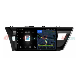 Штатная магнитола VAYCAR 10V4 4/64 ГБ для Toyota Corolla XI 2013-2015 на Android 10.0