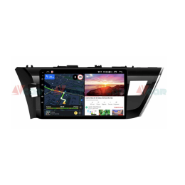 Штатная магнитола VAYCAR 10V6 6/128 ГБ для Toyota Corolla XI 2013-2015 на Android 10.0