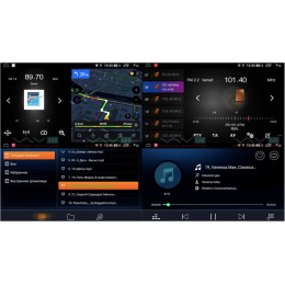 Штатная магнитола VAYCAR 10V3 3/32 ГБ для Toyota Highlander (U50) 2014-2019 на Android 10.0