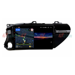 Штатная магнитола VAYCAR 10V3 3/32 ГБ для Toyota Hilux VIII 2015-2020 на Android 10.0