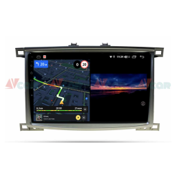 Штатная магнитола VAYCAR 10V3 3/32 ГБ для Toyota Land Cruiser 100 2002-2007 на Android 10.0
