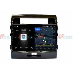 Штатная магнитола VAYCAR 10V4 4/64 ГБ для Toyota Land Cruiser 200 2007-2015 на Android 10.0