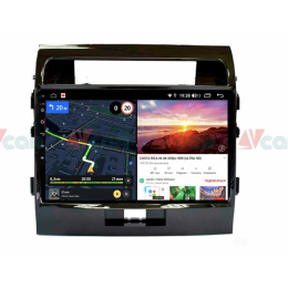 Штатная магнитола VAYCAR 10V6 6/128 ГБ для Toyota Land Cruiser 200 2007-2015 на Android 10.0