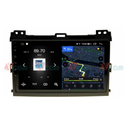 Штатная магнитола VAYCAR 09V4 для Toyota Land Cruiser Prado 120 2002-2009 на Android 10.0