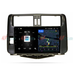 Штатная магнитола VAYCAR 09V4 4/64 ГБ для Toyota Land Cruiser Prado 150 2009-2013 на Android 10.0
