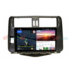 Штатная магнитола VAYCAR 09V6 6/128 ГБ для Toyota Land Cruiser Prado 150 2009-2013 на Android 10.0