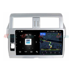 Штатная магнитола VAYCAR 10V4 4/64 ГБ для Toyota Land Cruiser Prado 150 2013-2017 на Android 10.0
