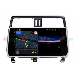Штатная магнитола VAYCAR 10V3 3/32 ГБ для Toyota Land Cruiser Prado 150 2017-2020 на Android 10.0