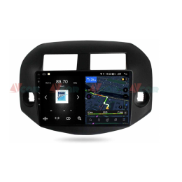 Штатная магнитола VAYCAR 10V4 4/64 ГБ для Toyota RAV4 (XA30) 2006-2013 на Android 10.0