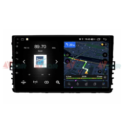 Штатная магнитола VAYCAR 09V4 4/64 ГБ для VW Universal 081 на Android 10.0