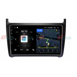 Штатная магнитола VAYCAR 09V4 4/64 ГБ для Volkswagen Polo 5 2009-2019 на Android 10.0