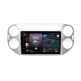 Штатная магнитола VAYCAR 09V4R 4/64 ГБ крутилки для Volkswagen Tiguan 2011-2016 на Android 10.0