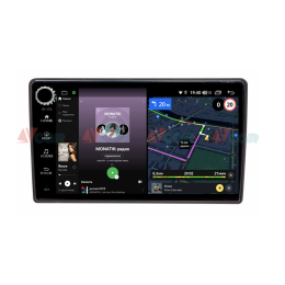 Штатная магнитола VAYCAR 09V4R 4/64 ГБ крутилки для Volkswagen Touareg 2002-2010 на Android 10.0