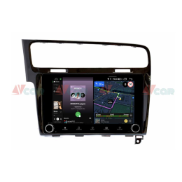 Штатная магнитола VAYCAR 10V4R 4/64 ГБ крутилки для Volkswagen Golf 7 2013-2019 на Android 10.0