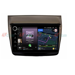 Автомагнитола VAYCAR 09V4R 4/64 ГБ крутилки для Mitsubishi Pajero Sport II, L200 IV 2006-2015 на Android 10.0
