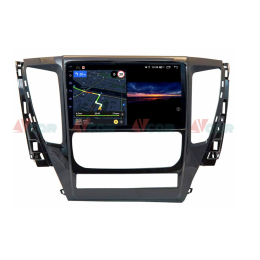 Штатная магнитола VAYCAR 09V3 3/32 ГБ для Mitsubishi Pajero Sport III, L200 V 2015-2021 на Android 10.0