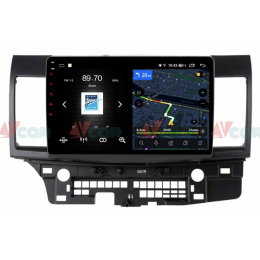 Штатная магнитола VAYCAR 10V4 4/64 ГБ для Mitsubishi Lancer X 2007-2019 на Android 10.0