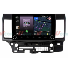 Штатная магнитола VAYCAR 10V4R 4/64 ГБ крутилки для Mitsubishi Lancer X 2007-2019 на Android 10.0
