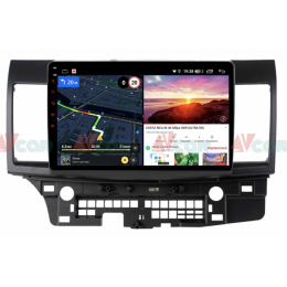 Штатная магнитола VAYCAR 10V6 6/128 ГБ для Mitsubishi Lancer X 2007-2019 на Android 10.0