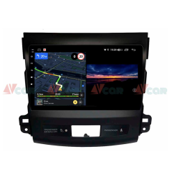 Штатная магнитола VAYCAR 09V3 3/32 ГБ для Mitsubishi Outlander II (XL) 2006-2012 на Android 10.0