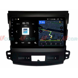 Штатная магнитола VAYCAR 09V4 4/64 ГБ для Mitsubishi Outlander II (XL) 2006-2012 на Android 10.0