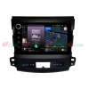 Штатная магнитола VAYCAR 09V4R 4/64 ГБ крутилки для Mitsubishi Outlander II (XL) 2006-2012 на Android 10.0